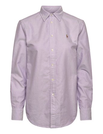 Polo Ralph Lauren The Iconic Classic Fit Oxford Shirt - Purple - M