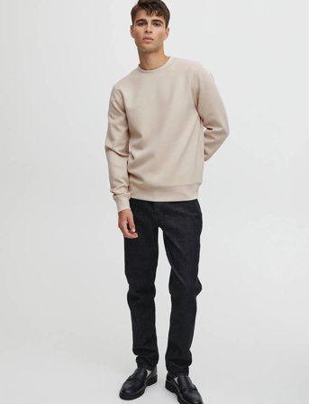 Casual Friday Cfsebastian 0096 Crew Neck Swe - Cream - XL