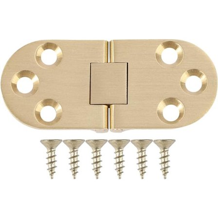 Messinghengsler med skruer for sammenleggbart bord, skapdør, møbler