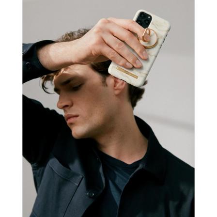 Printed Case Galaxy S20 Golden Pearl Marble