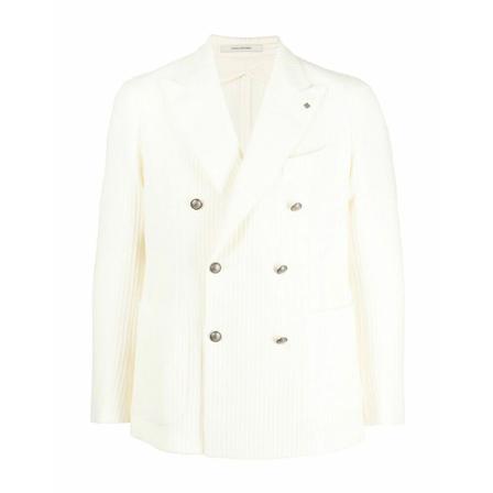 Tagliatore, Blazer Biały, Mężczyzna, Rozmiar: M