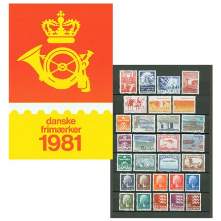 Danmark - Årsmappe 1981