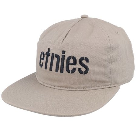 Etnies - Beige snapback Keps - Corp Khaki Snapback @ Hatstore