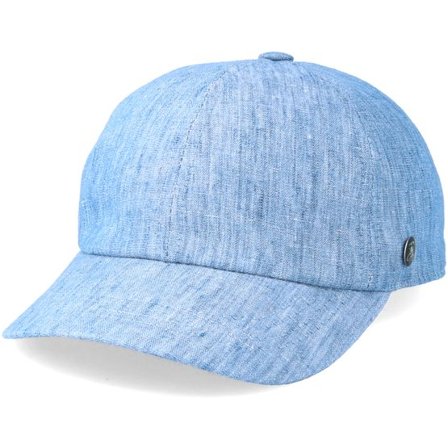 City Sport - Blå adjustable Keps - Soft Jersey Dad Cap Denim Adjustable @ Hatstore