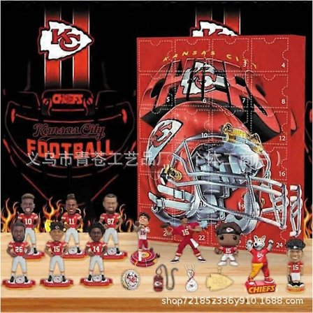 Kansas City Chiefs Julekalender Juleblindeboks