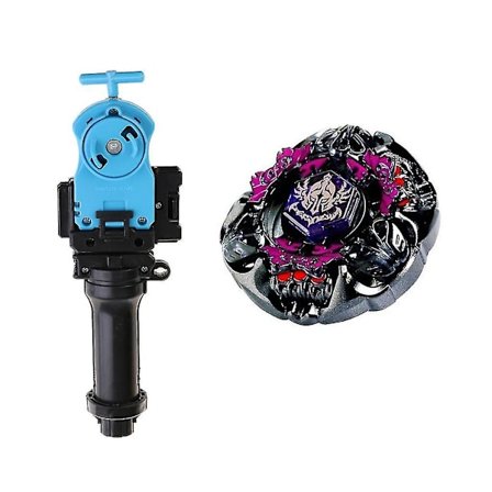 Beyblade 4D System Metal Fusion BB80 laukaisimella ja laukaisukahvalla