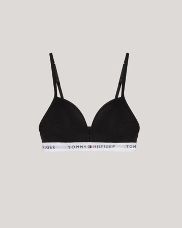 Tommy Hilfiger TRIANGLE BRA FIXED FOAM Svart Underkläder Tjej - Kids Brand Store