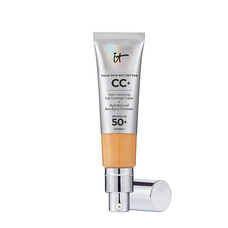 IT Cosmetics CC+ Foundation SPF 50 12 Tan Warm, Makeup, Ansigt, Bb/cc Cream