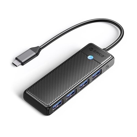 Orico PAPW4A-C3 USB-A Hub telakointiasema 4x USB-A 3.0 - musta