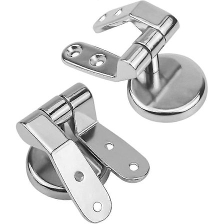 Toalettlokkfeste Toalettsetehengsler Toalettsete Rustfritt Stål Reservedeler Deksel Lokk Universal Tilbehør Feste For Tre | Resin | Mdf Toi