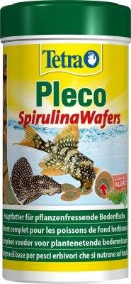 Tetra Pleco Spirulina Wafers Fiskefôr - 250ml