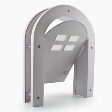 Unik form kattedør innvendig dør, innendørs kjæledyrdørklaff, låsbar dør fo