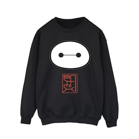 Disney Herr Big Hero 6 Baymax Icon Sweatshirt M Svart