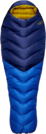Rab Neutrino 600 untuvamakuupussi, Long, Nightfall Blue