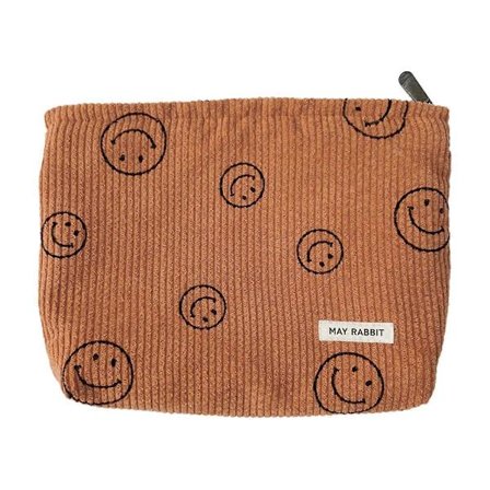 Makeup Taske Dame Makeup Taske Stor Kapacitet Canvas Makeup Taske Rejse Toilet Taske Tilbehør Opbevarings Taske [DB]