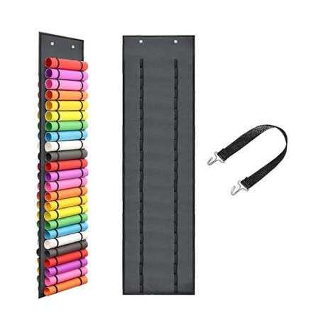 Vinylrullehållare med 48 fack, förvaring av vinylrullar, väggorganiserare för hantverksrum