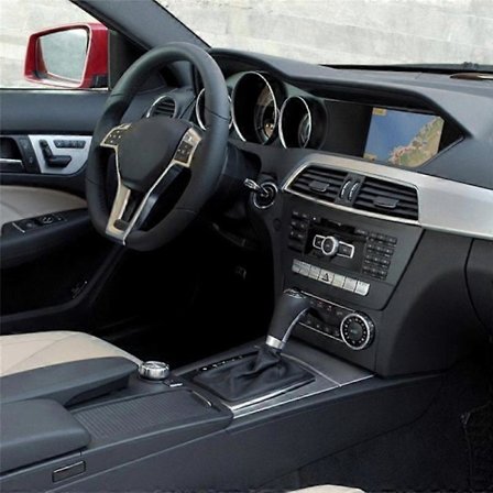 Bil Backspegel Glas Sidospegel Backlins för W212 204 221 2048103121 2048103221