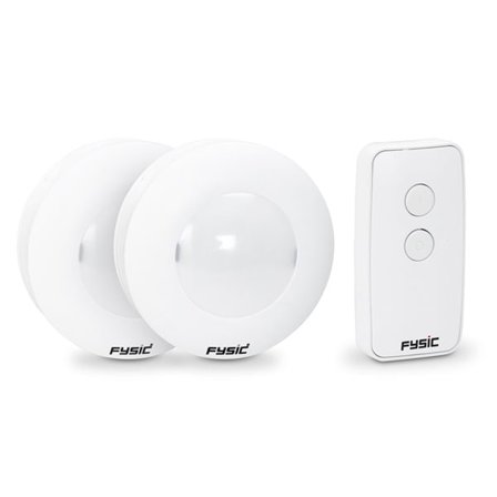 Fysic Trådlöst LED-nattljus med fjärrkontroll