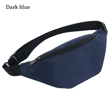 Midjeväska Fanny Pack MÖRKBLÅ - spot försäljning