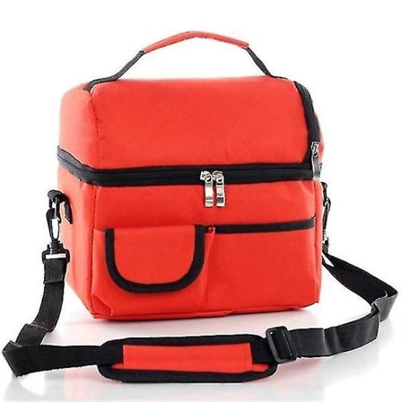 Återanvändbar Lunchväska Vuxen Stor Låda med Justerbar Axelrem