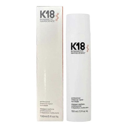 Leave-in molekylær reparationshårmaske 4-minutters behandling til skadet, bleget og farvebehandlet hår