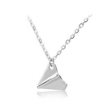 Söt litet papper flygplanshalsband Mode One Direction Harry Styles legeringshänge