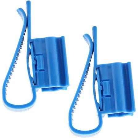 2 stk. Slangeholder Plastik Akvarium Vandrør Klemme Justerbar, ZQKLA