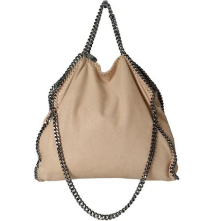 Stella McCartney Pre-owned, Pre-owned Suede shoulder-bags Beige, Dames, Maat:ONE Size
