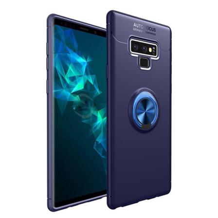 Samsung Galaxy Note 9 Mobilskal Silikon Metall Handring Ståe