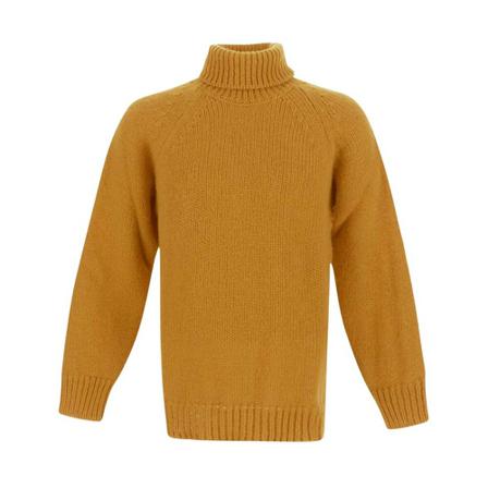 PT Torino Turtleneck Sweater Gul, Herre, Størrelse: XL