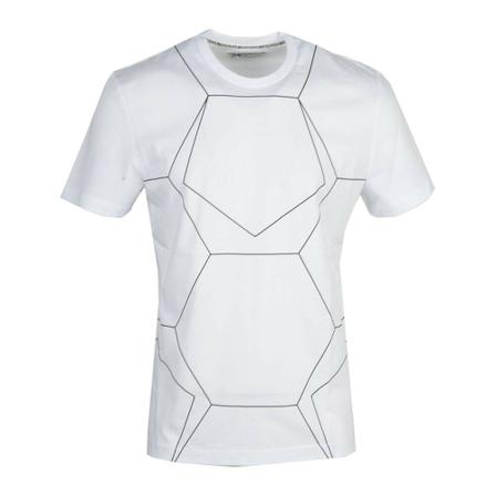 Bikkembergs, T-Shirt Wit, Heren, Maat:M