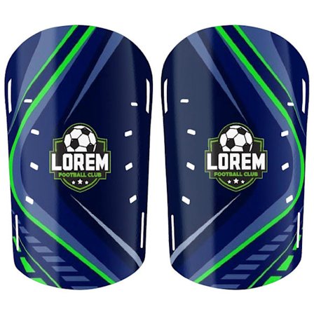 Fodboldbenskinner til unge - Komfortabelt dobbeltremdesign med tyk polstring til drenge og piger