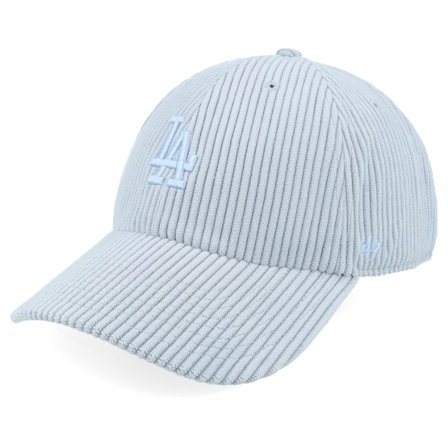 47 Brand - Azul unconstructed Gorra - Los Angeles Dodgers MLB 47 Clean Up Cap Mist Blue Dad Cap @ Hatstore