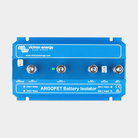 Battery isolator Victron Victron Argofet, 12 - 24 V, 200 A, with connection for 3 batteries