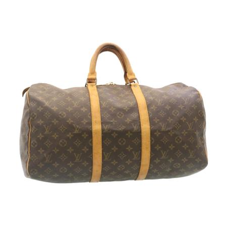 Louis Vuitton Vintage, Pre-owned Keepall 50 Bruin, unisex, Maat:ONE Size