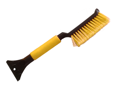 Ironside 500173 Snøkost 40 cm, med skrape, Hageredskap