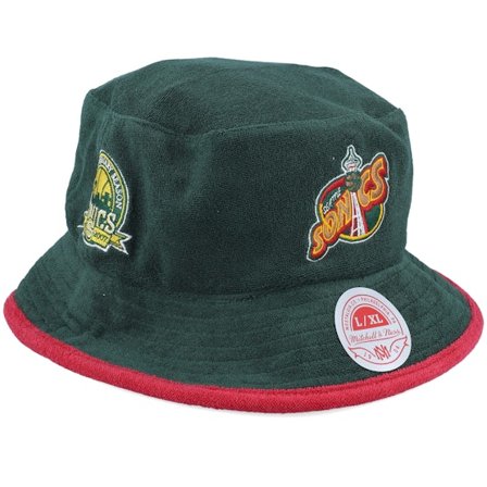 Mitchell & Ness - B Boy Hat Hwc Green Bucket Bucket Green Hat - @ Hatstore