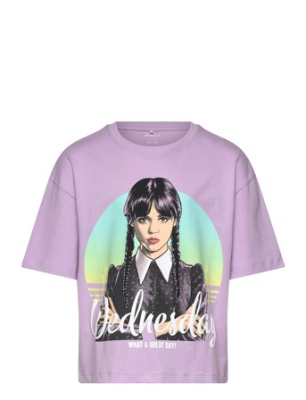 name it | Nkfdyp Wednesday Ss Rlx Top Box Noos Sky | 146-152