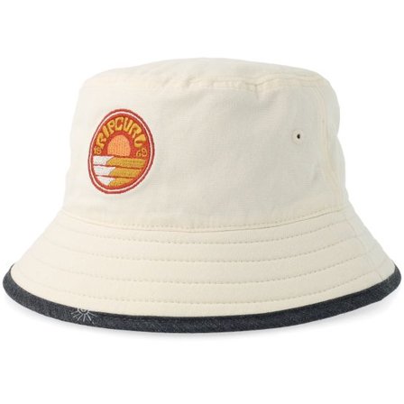 Rip Curl - Beige bucket Hatt - Pacific Rinse Revo Washed Black/Cream Bucket @ Hatstore