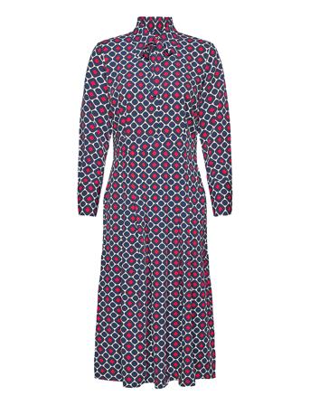 Madie Printed Dress Patterned Morris Lady