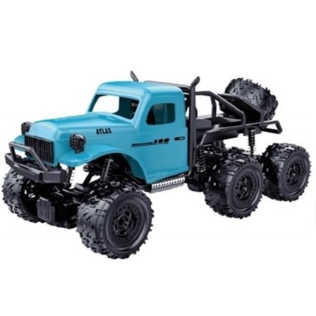 RC 6WD Truck 2.4G 1-16, Blå