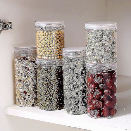 Köksförvaringslåda Tätning Matkonservering Plast Färsk Kruka Behållare