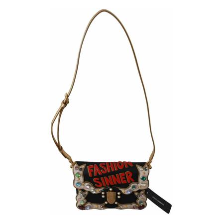 Dolce & Gabbana Shoulder Bags Sort, Dame Skuldertasker, Størrelse: ONE Size