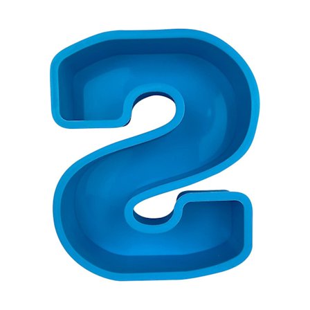 Alfabet kage bageform engelsk bogstav silikoneform 3d alfabet bogstav