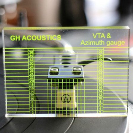 VTA Balans och azimutjusteringslinjal Vinylskivspelare Me onesize