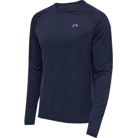 Newline Men's Core Running T-shirt L/S Men Short sleeved fitness sweater Black XL