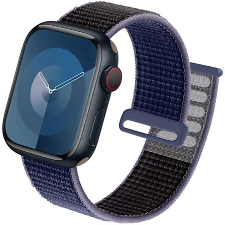 Nylon Loop Armband för Apple Watch Armband 49mm Ultra2 44mm 40mm 45mm 41mm 46-42mm Armband för iwatch armband Serie 9 8 se 7 6 5 4 10