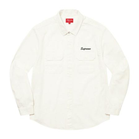 Supreme, Shirts Wit, Heren, Maat:XL