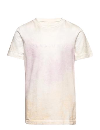 Jorsolar Tie Dye Tee Ss Crew Neck Ln Jnr Patterned Jack & J S