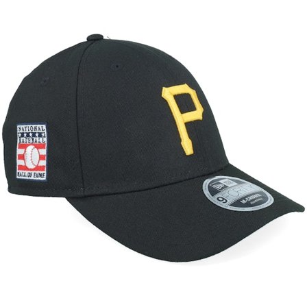 New Era - Negro adjustable Gorra - Pittsburgh Pirates MLB Hall Of Fame 9FORTY M-Crown Black/Yellow Adjustable @ Hatstore